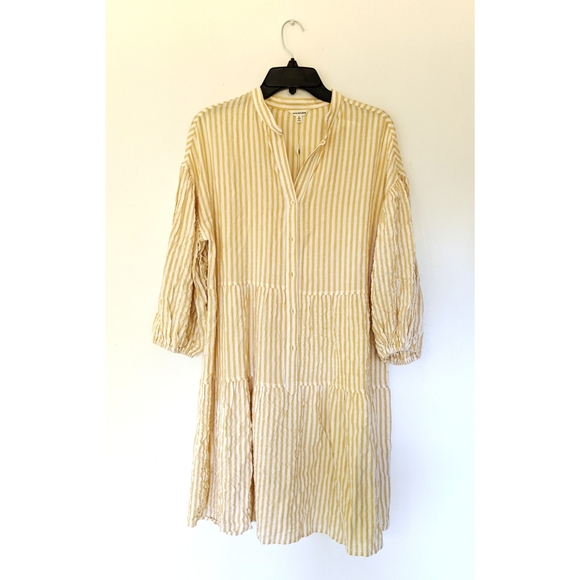 Max Studio bubble sleeve tiered dress - Picture 8 of 12